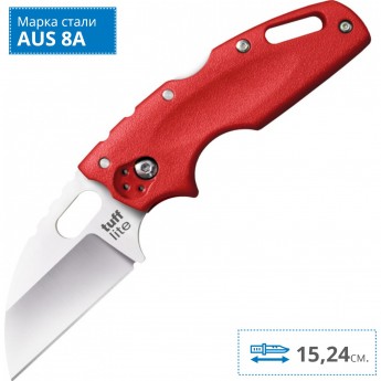 Нож COLD STEEL TUFF LITE RED 20LTR